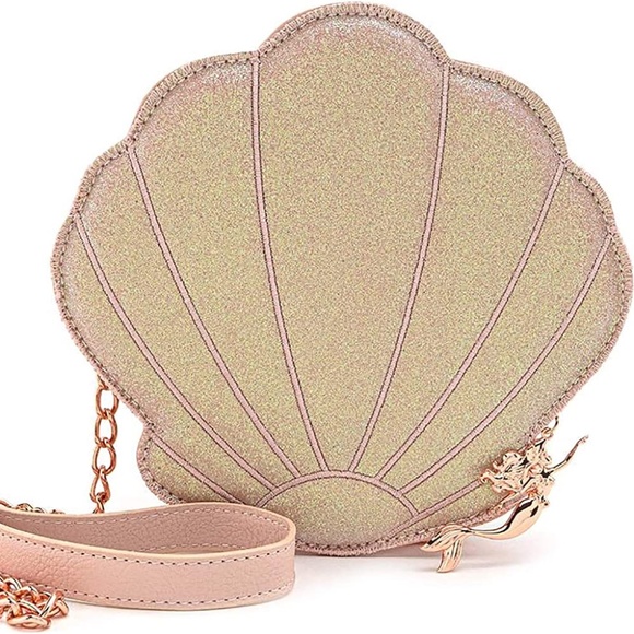 Loungefly Handbags - Prink Glitter Loungefly Crossbody Purse